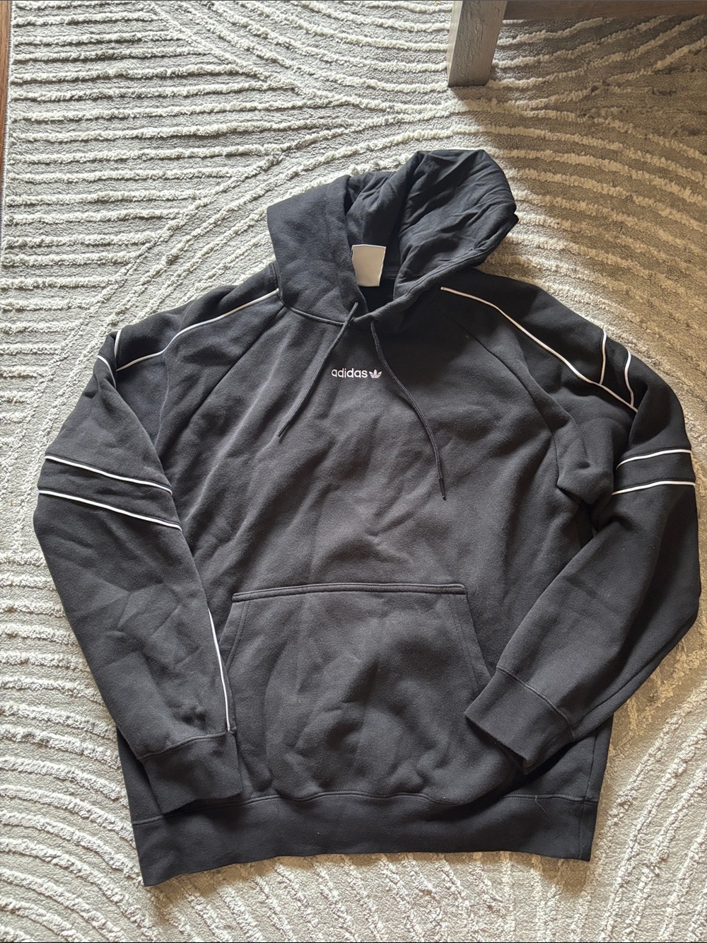 adidas Black Athletic Hoodie